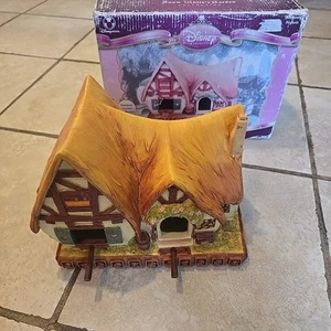 Disney Store Used Snow White Garden Collection Bird House Cottage - Excellent - Picture 1 of 24