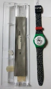 [6] QUARTZ 1993 _ CAPPUCCINO _ GG 121 .. SWATCH vintage da collezione - Foto 1 di 3