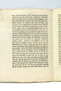 Verurteilung wegen Fußdiebstahls an allen Orten und Kreuzungen von Aachen 1714 - Bild 1 von 3