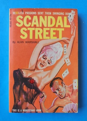 SCANDAL STREET Alan Marshall Greenleaf Classics NB1802  Vintage Sleaze GGA - Image 1 of 4