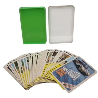 Vintage Waddingtons Top Trumps 1980's Series 7 Rally Cars - Complete Deck of 32 - Image 1 of 4
