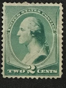 USA SC #213 postfrisch OG, HH dünn 1887 - Bild 1 von 1