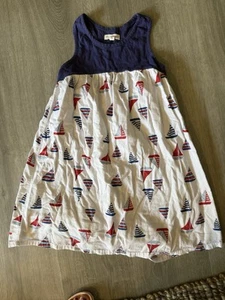 Tucker And Tate Girls Sailboat Dress Size 8 - Picture 1 of 1