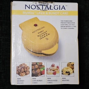 Nostalgie Mini Lava Donut Muffin Bundt Kuchen Maker - Bild 1 von 4