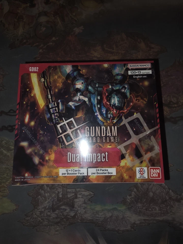 Dual Impact Booster Box [GD02] Unopened English New Sealed Gundam - Image 1 of 4