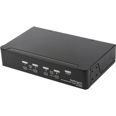 StarTech.com 4 Port DisplayPort KVM Switch - 4K 60Hz - Single Display - Dual Por - Image 1 of 4
