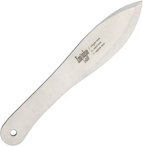 Kizlyar Brushed 420 Stainless Steel Impulse Throwing Fixed Knife 10.5" - KK0064 - Picture 1 of 1