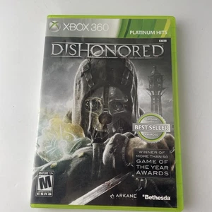 Dishonored (Xbox 360) No Manual Action Game VG Disc Platinum Hits - Picture 1 of 7