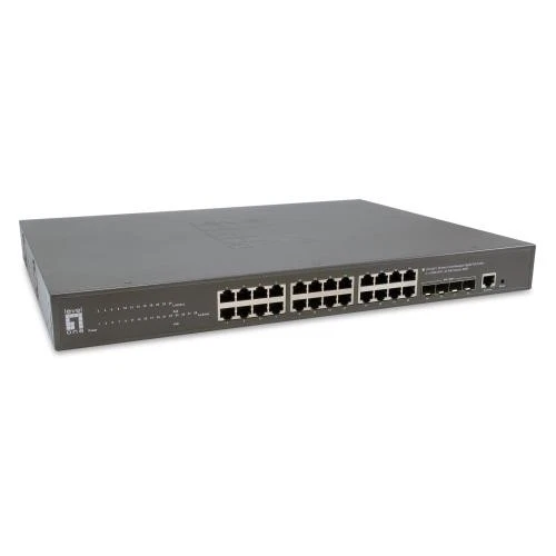 LevelOne GTP-2871 switch di rete Gestito L3 Gigabit Ethernet (10/100/1000) Suppo - Immagine 1 di 1