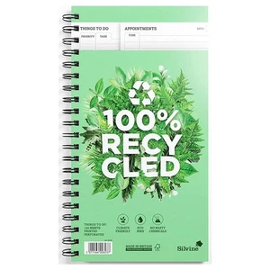 Silvine Things To Do List Pad Checklist Notebook 280x150mm 100% Recycled (R106)  - Picture 1 of 4