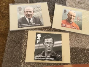 GB BRIEFMARKEN POST OFFICIAL FDC PHQ POSTKARTE GROSSBRITANNIEN 3 SÄTZE VERSIEGELT - Bild 1 von 1