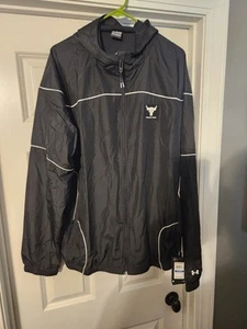 NEW Under Armour Project Rock Anorak Jacket Men's XL Black Windbreaker $160. - Picture 1 of 6