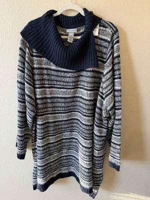 Elegante Nuevo Con Etiqueta Talla Grande 5X Suéter Cálido Catherines Mujer Foto 1 de 4