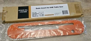 POWERMATIC 1791088 Dado Insert for 64B Table Saw - Picture 1 of 2