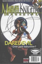 Marvel Knights Magazine #3 VG 2001 Stock Image Low Grade