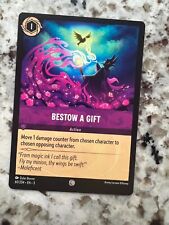 DISNEY LORCANA INTO THE INKLANDS NON FOIL COMMON CARD BESTOW A GIFT 60/204