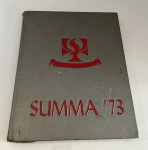 1973 St. Thomas University Summa ‘73 Houston Tx Yearbook Vol. 23 HC - Picture 1 of 18