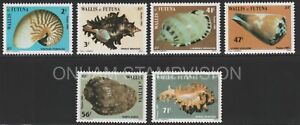 Wallis Futuna 1985 -Shells [ Yvert 323/28 ] Cv 8,50€. MNH **