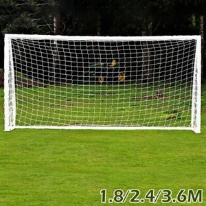 3 Sizes Soccer Goal Net Football Kids Outdoor Training Goals Nets Portable ⊇· - Picture 1 of 15