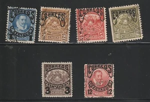 Chile Scott# 58-61, 62 & 67 Mint Used - Picture 1 of 2