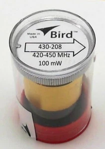 Bird 430-208 Thruline Modelo 43 Vatios Elemento Slug 100 mW 420-450 MHz - Imagen 1 de 1