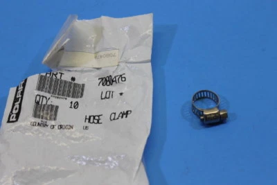 PARTE ABRAZADERA MANGUERA POLARIS HURRICANE GENESIS NUEVO DE LOTE # 7080476 Foto 1 de 4