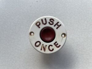 LONDON TRANSPORT ROUTEMASTER ‘PUSH ONCE’ BUS BELL