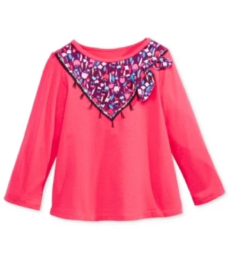 Camiseta First Impressions Bebé Niñas Talla 3-6 Meses Manga Larga Estampado Gráfico Foto 1 de 4