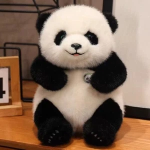 Giant Panda Doll Plush Stuffed Animal Bear Doll Pillow Soft Toy Kids Gift 9.8in - Picture 1 of 5