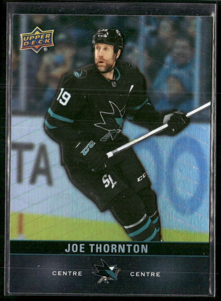2019-20 Upper Deck  - Joe Thornton #45 Premium Program - Image 1 of 2