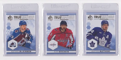 2022-23 UPPER DECK SP AUTHENTIC TRUE LEADERS BLUE PARALLEL  - DROP DOWN LIST - Image 1 of 4