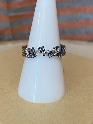 Anillo Bomb Party RBP5286 "This Love Is Endless" Londres Topacio Azul Circonita Talla 9 Nuevo con Etiquetas Difícil de Encontrar Foto 1 de 4