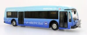 Iconic Replicas 1:87 2021 Proterra ZX5 Electric Transit Bus: CTA Chicago