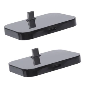 2X Handy Desktop Typ C Station Halter Handy USB-C Station Docking Station3484 - Bild 1 von 7