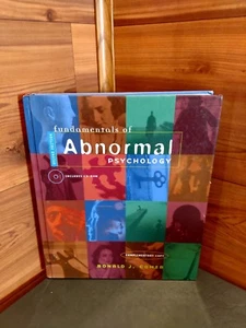 2ND EDITION "FUNDAMENTALS OF ABNORMAL PSYCHOLOGY" BY RONALD J. COMER - Imagen 1 de 12