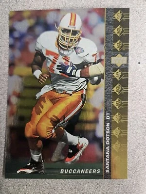 Santana Dotson Tampa Bay Buccaneers Upper Deck 1994 SP NFL #172 - Image 1 of 2