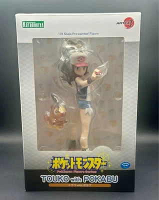 Kotobukiya  ARTFX J Pokemon Series Hilda with Tepig 1/8 Scale PVC Figure  Used - Image 1 of 3