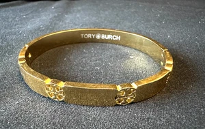 Elegant Jewellery Gold Bracelet bangle stainless steel (Tory Burch) - Picture 1 of 2