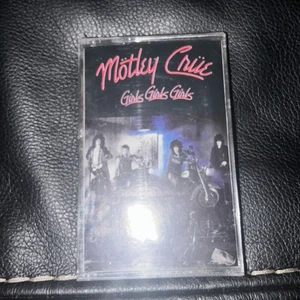 Sealed Motley Crue Girls Girls Girls Cassette Tape - Picture 1 of 6