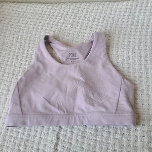 Athleta Girl Lavender Sports Bra Girls Size L 12 - Picture 1 of 11