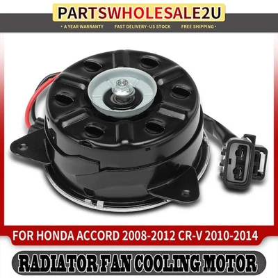 Motor de refrigeración ventilador radiador izquierdo/derecho para Honda Accord 2008-2012 CR-V 09-14 Foto 1 de 4