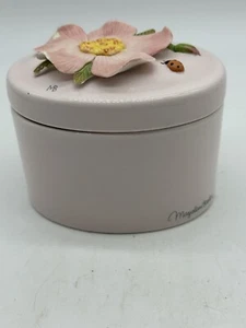Caja de baratijas de colección Hallmark Marjolein Bastin flor silvestre - Imagen 1 de 10