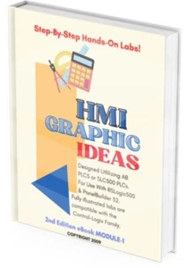 PLC Essentials HMI GRAPHICS - eBook SLC-500 Logic & PanelView Graphics Hands-On - Picture 1 of 6