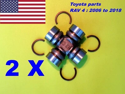  2 x U-joint Toyota Rav4 2006-2018 ujoint for drive shaft 3710042090 371000R010  - Image 1 of 3