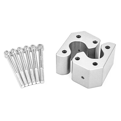 CNC 2" Handlebar Risers Adapter Spacers For 2008-UP Kawasaki Concours 14 ZG1400 - Image 1 of 4