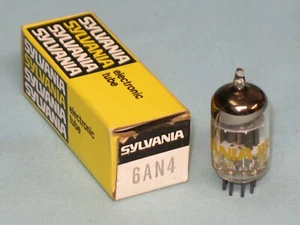 VACUUM TUBE ~ 6AN4 ~ SYLVANIA ~ NOS ~ 6AN4 - Picture 1 of 1