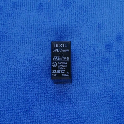 2pcs New DLS1U 5VDC 5V DC 5A 4pin Power Relay Original DEC - Image 1 of 3