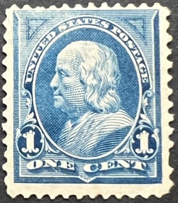 Scott#: 264 - Benjamin Franklin 1¢ 1895 BEP single stamp - MHNG - Lot 1 - Image 1 of 2