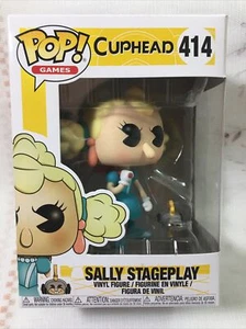 Funko POP Cuphead Vinyl Figure SALLY STAGEPLAY #414 NIB - Picture 1 of 5
