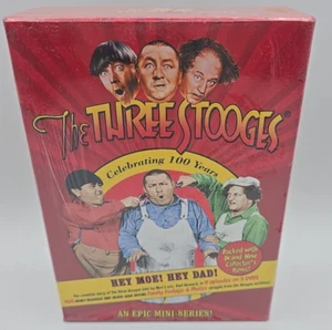 Three Stooges Sealed 3 DVD Box Set: Hey Moe! Hey Papa! 2015 w Repro Memorabilia - Bild 1 von 6